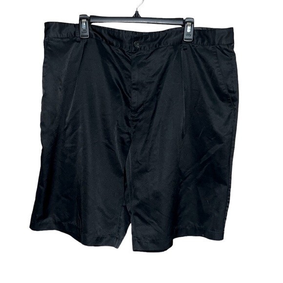 Men's adidas climalite black shorts size 40 golf business casual - Picture 1 of 6